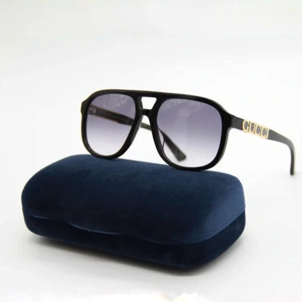 NEW GUCCI GG1188S 002 BLACK UNISEX SUNGLASSES GG 1188S 002 - Picture 6 of 7